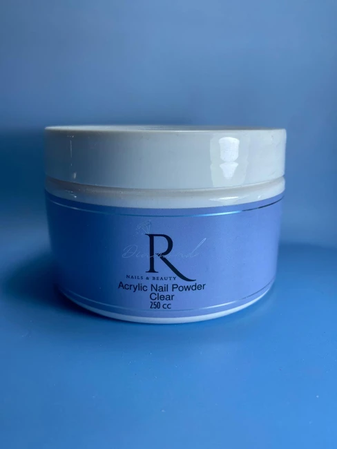 NAIL ACRYLIC POWDER CLEAR -R DIAMOND 250 CC
